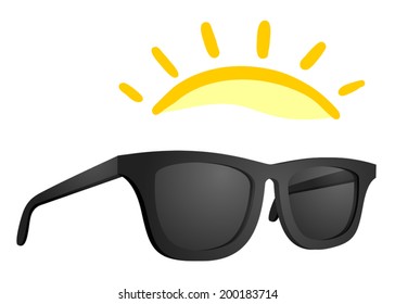 Sun Glasses Vector Design