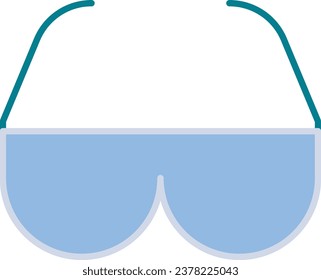 sun glasses vector design icon for download. Eps