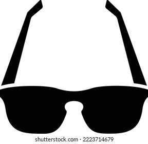 Icono vectorial de lentes de sol. Se puede usar para imprimir, móviles y aplicaciones web.