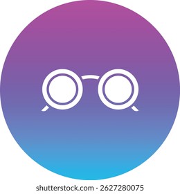 Sun Glasses vector icon. Can be used for printing, mobile and web applications.