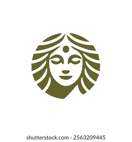 Sun goddess logo for sale.