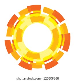 Sun graphic design element sign symbol abstract