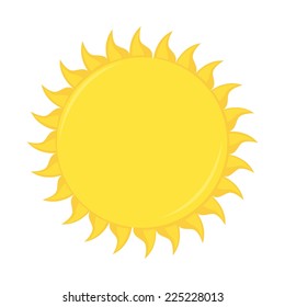 sun graphic design , vector illustration