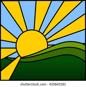 Sun grass