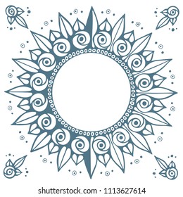 Sun. Sun hand drawn vector illustration.
Sun sketch drawing symbol in vintage style.
