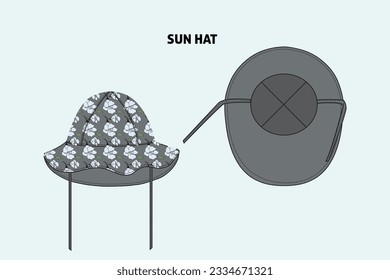 A sun hat is any hat or headgear specifically designed to shade the face, neck and shoulders from direct sunlight, usually with a circumferentially.