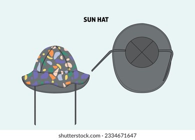 A sun hat is any hat or headgear specifically designed to shade the face, neck and shoulders from direct sunlight, usually with a circumferentially.