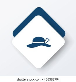 Sun hat icon