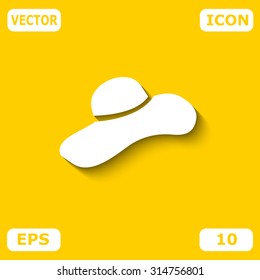 Sun hat theme elements