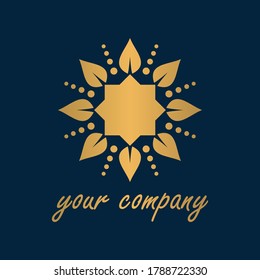 sun healthy logo creative concept