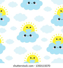 Cute Daytime Clip Art Set Sun Stock Vector (Royalty Free) 731839180