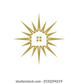 Sun Home, Spark Design Logo 