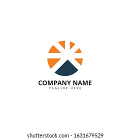Sun House logo design. Real estate Modern and elegant style design.