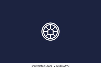 sun with house logo icon design vector design template inspiration