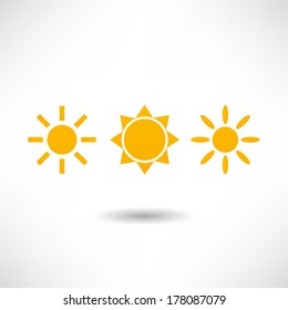 Sun icon