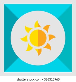 Sun icon