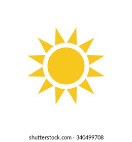 Sun Icon - Shutterstock ID 340499708