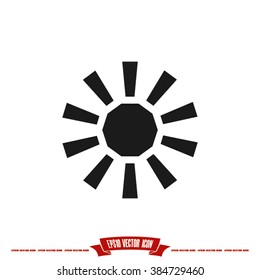 Sun icon