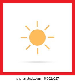 Sun icon