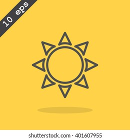 Sun icon