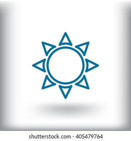 Sun icon