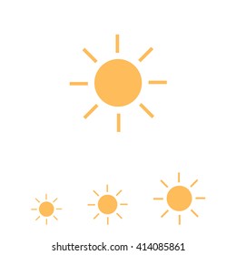 Sun icon