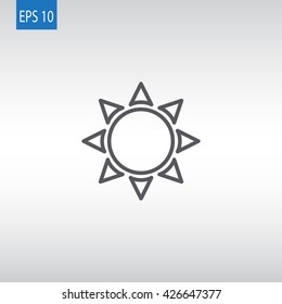 Sun icon