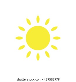 Sun icon.