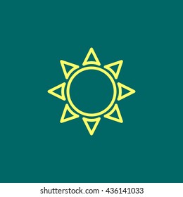 Sun icon