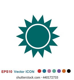 Sun icon