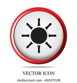 Sun icon