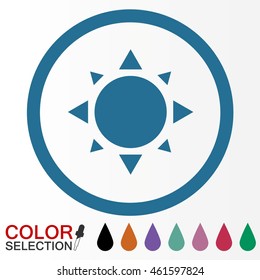 Sun icon