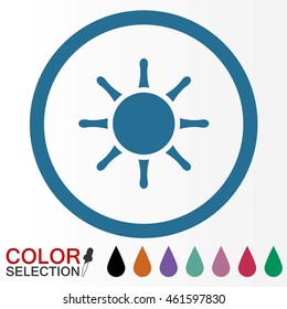 Sun icon