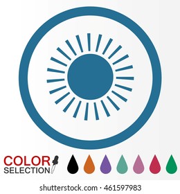 Sun icon