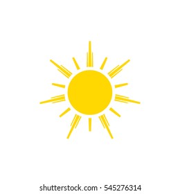 Sun icon.