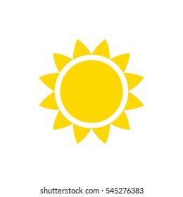 Sun icon.