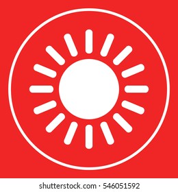 Sun icon