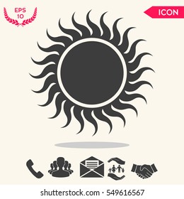 Sun icon