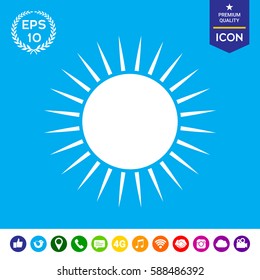 Sun icon