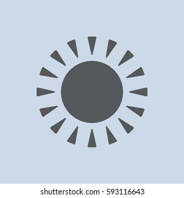 Sun icon