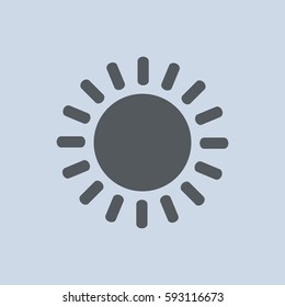 Sun icon