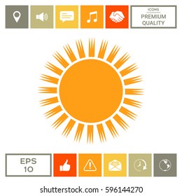 Sun icon