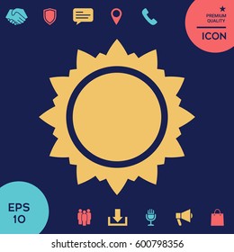 Sun icon