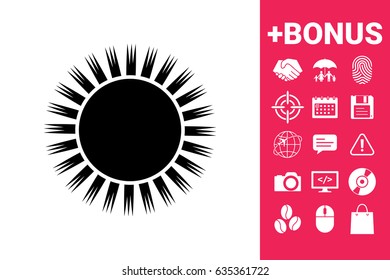 Sun icon