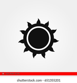 Sun icon