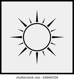 Sun Icon.