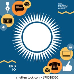 Sun icon