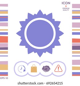 Sun icon