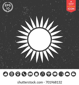 Sun icon
