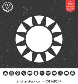 Sun icon